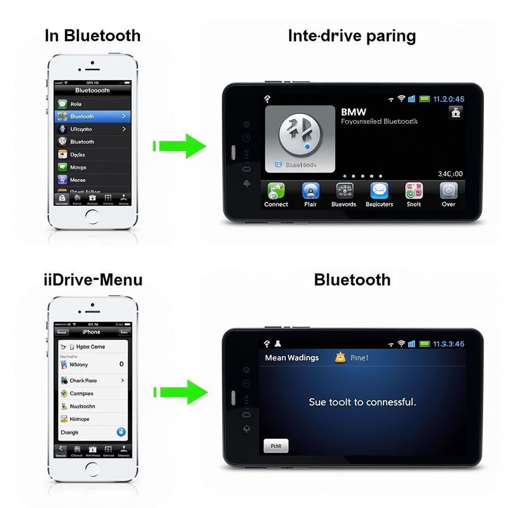 BMW iPhone Bluetooth Connection Diagram