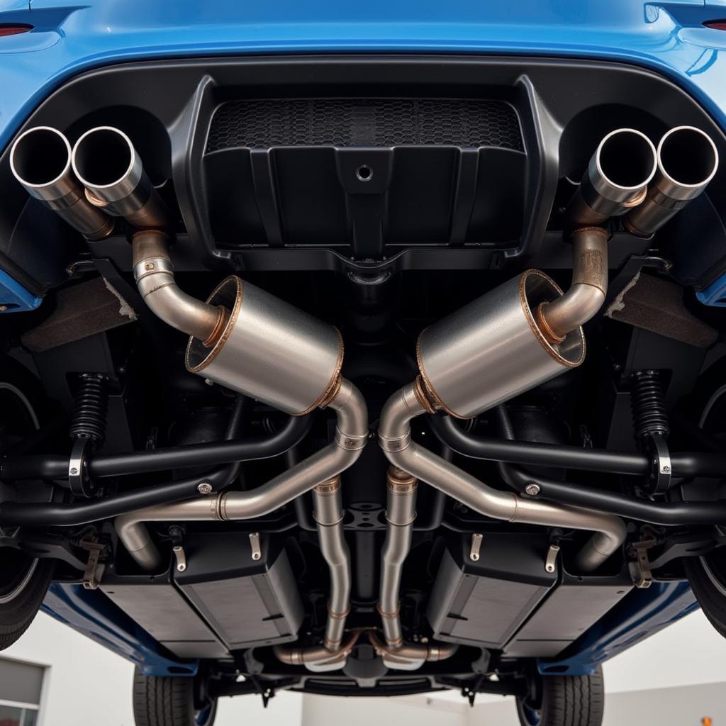 BMW M2 2018 Stock Exhaust System