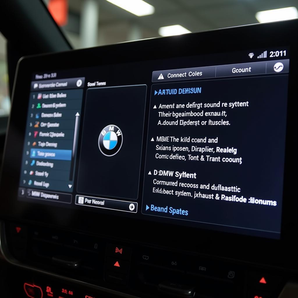 BMW M2 Diagnostic Software Interface