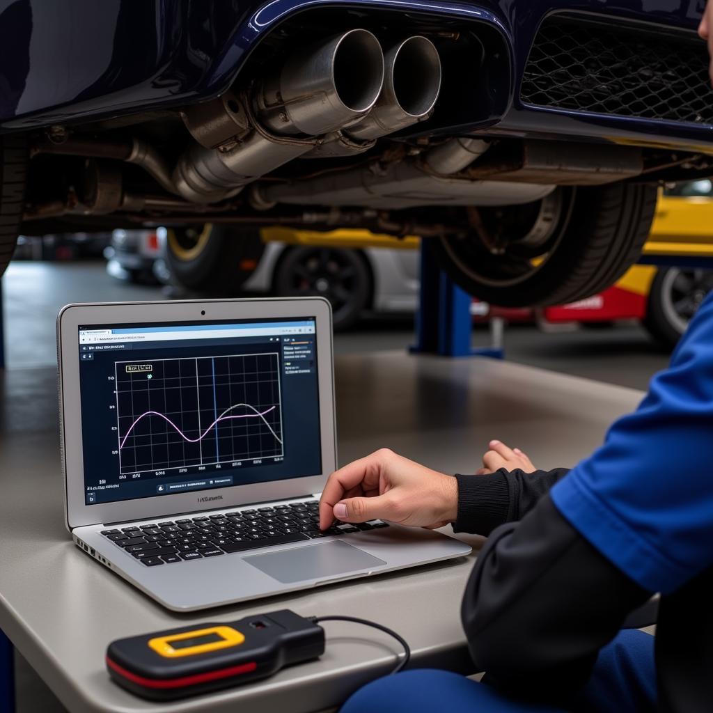 BMW M3 E92 Exhaust Leak Detection using Diagnostic Tools