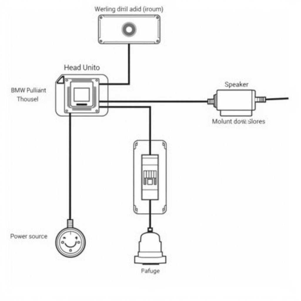 BMW R1250RT Audio System Wiring Diagram