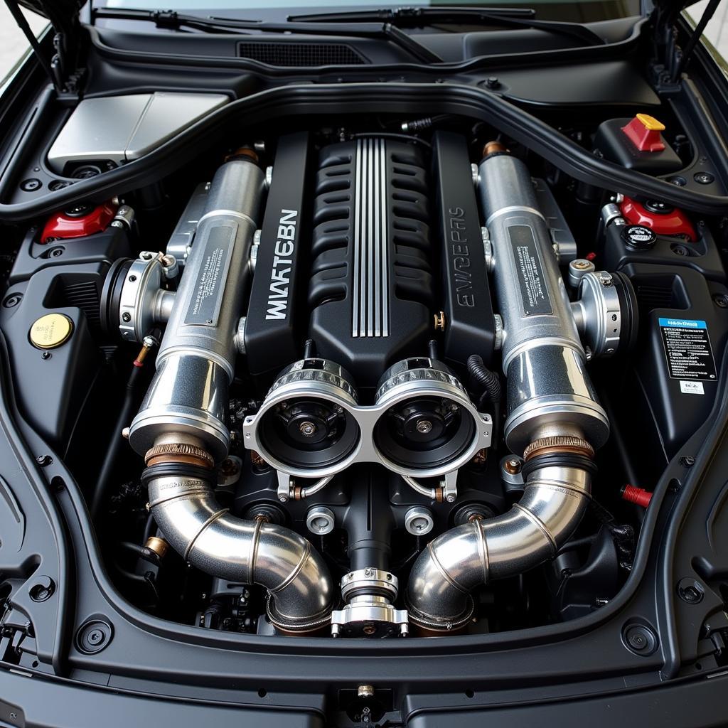 BMW S58 Engine Bay Overview