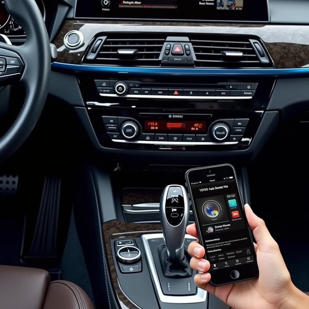 Connecting a Smartphone to a BMW Audio System via Bluetooth and USB