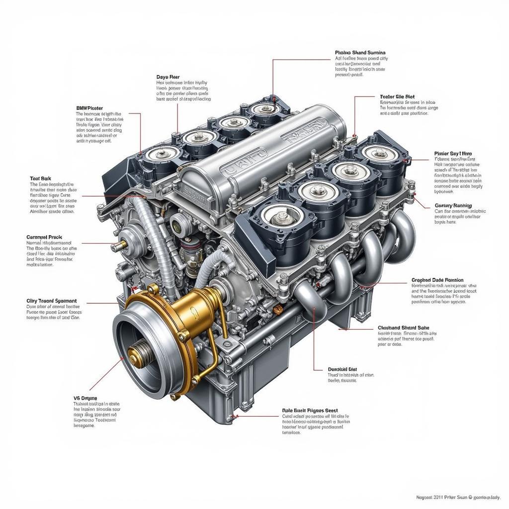 BMW V12 Engine Diagram