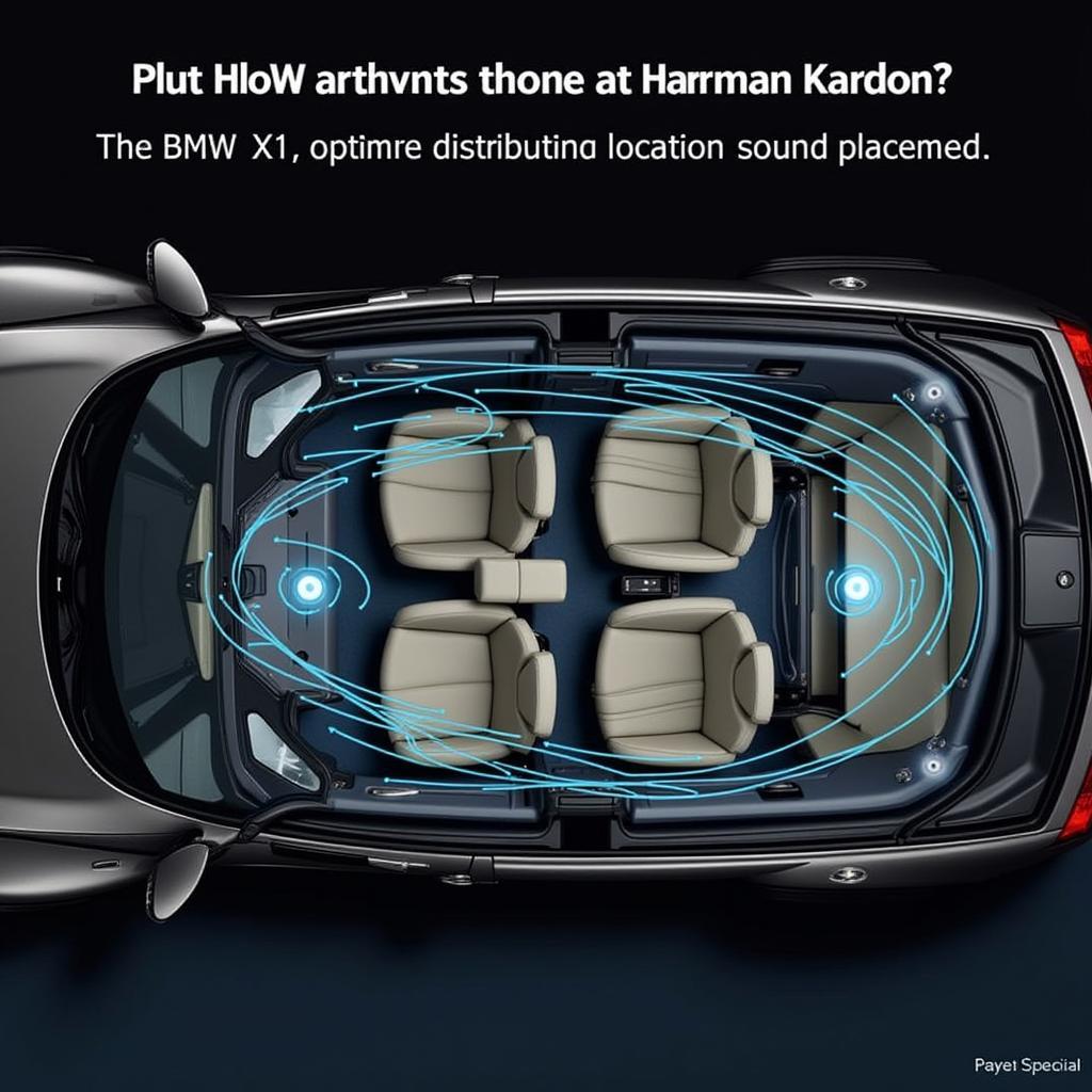 BMW X1 Harman Kardon Speaker Placement Diagram