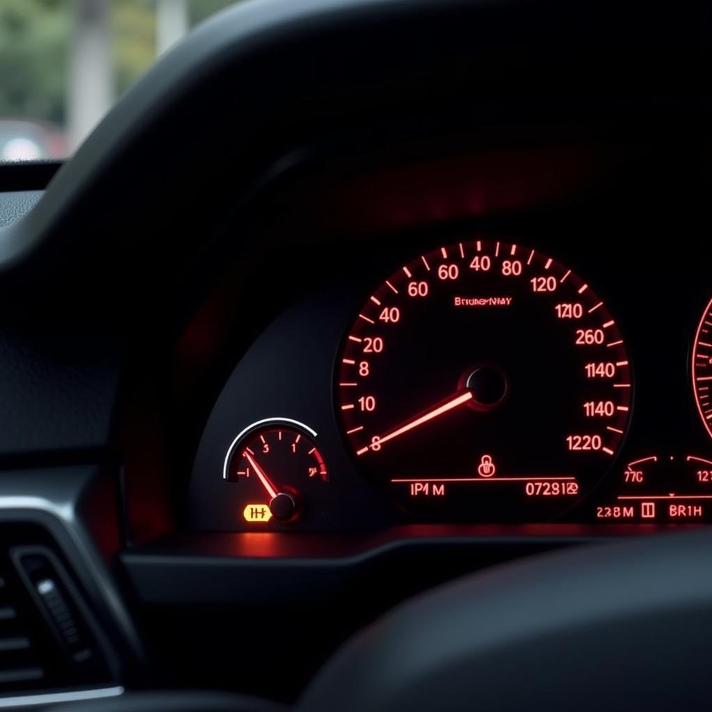 BMW X3 Brake Warning Light on Dashboard