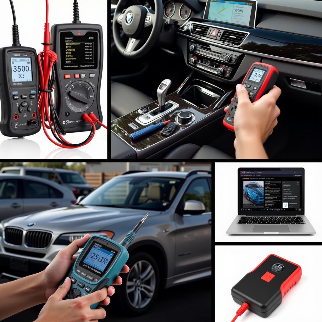 Diagnostic tools for BMW X5 audio system issues