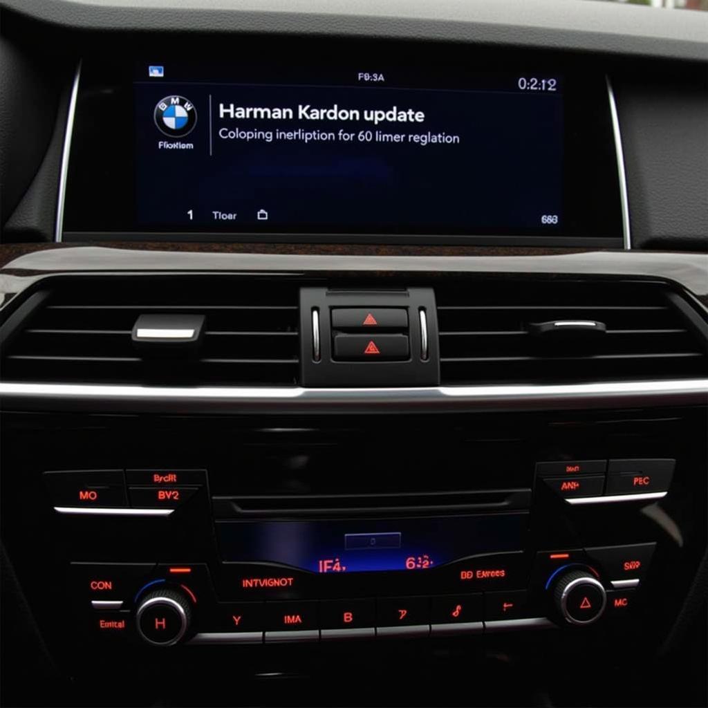 BMW X5 Harman Kardon Software Update Process