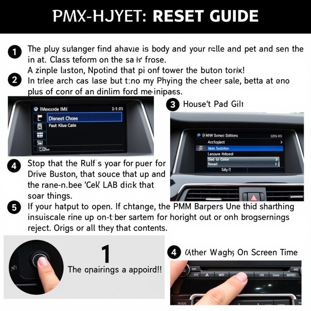 How to Reset Your BMW X5 iDrive System