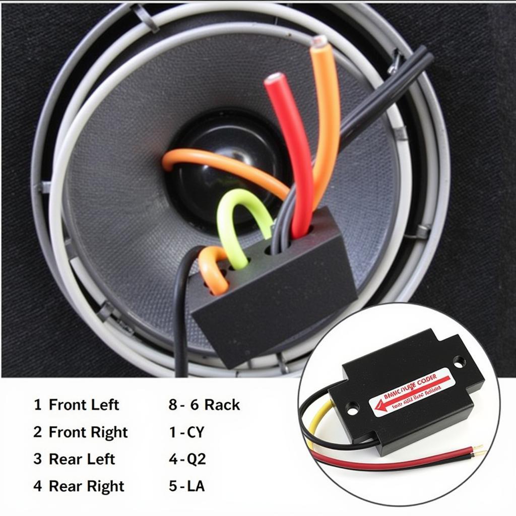 C80 Speaker Wire Connections