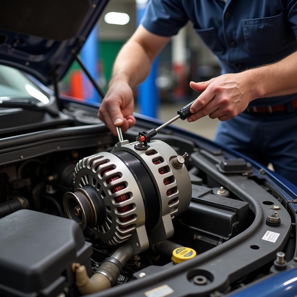 Car Alternator Replacement