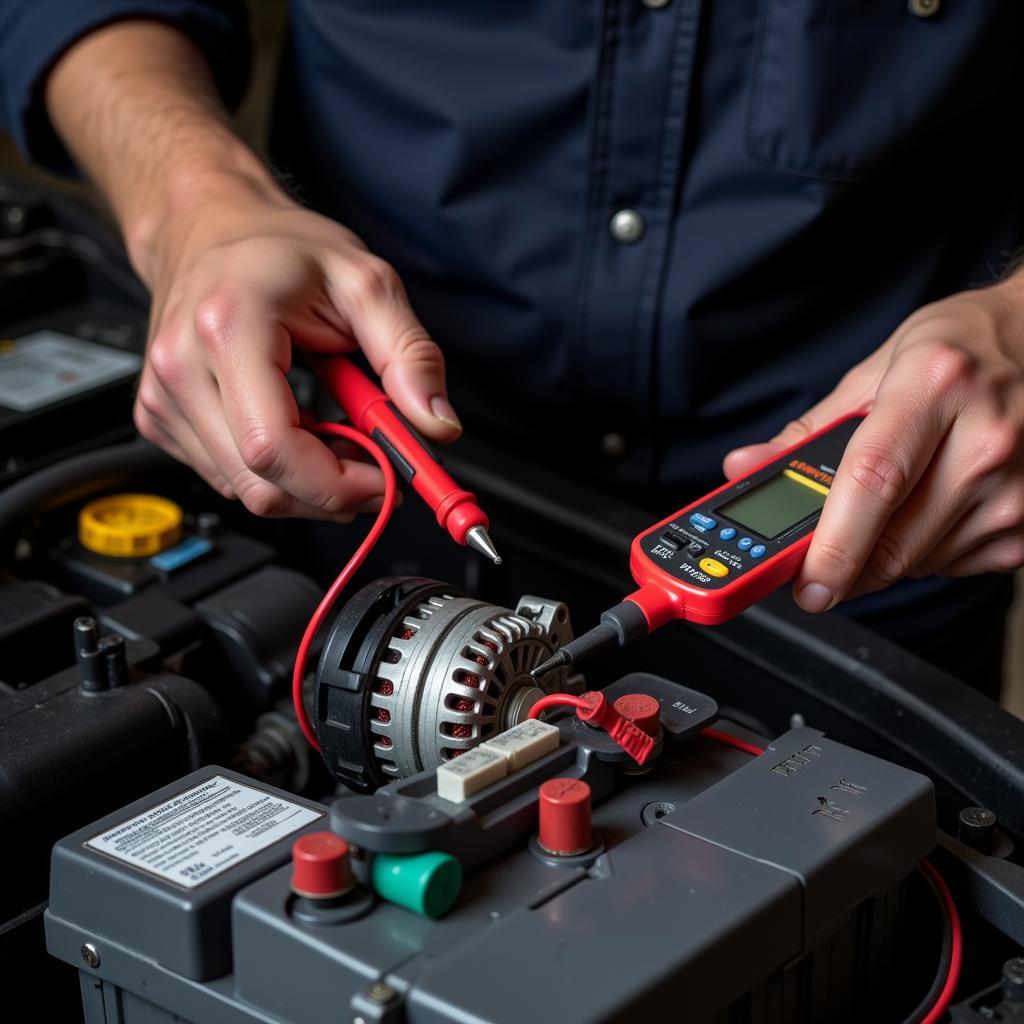 Car Battery and Alternator Testing