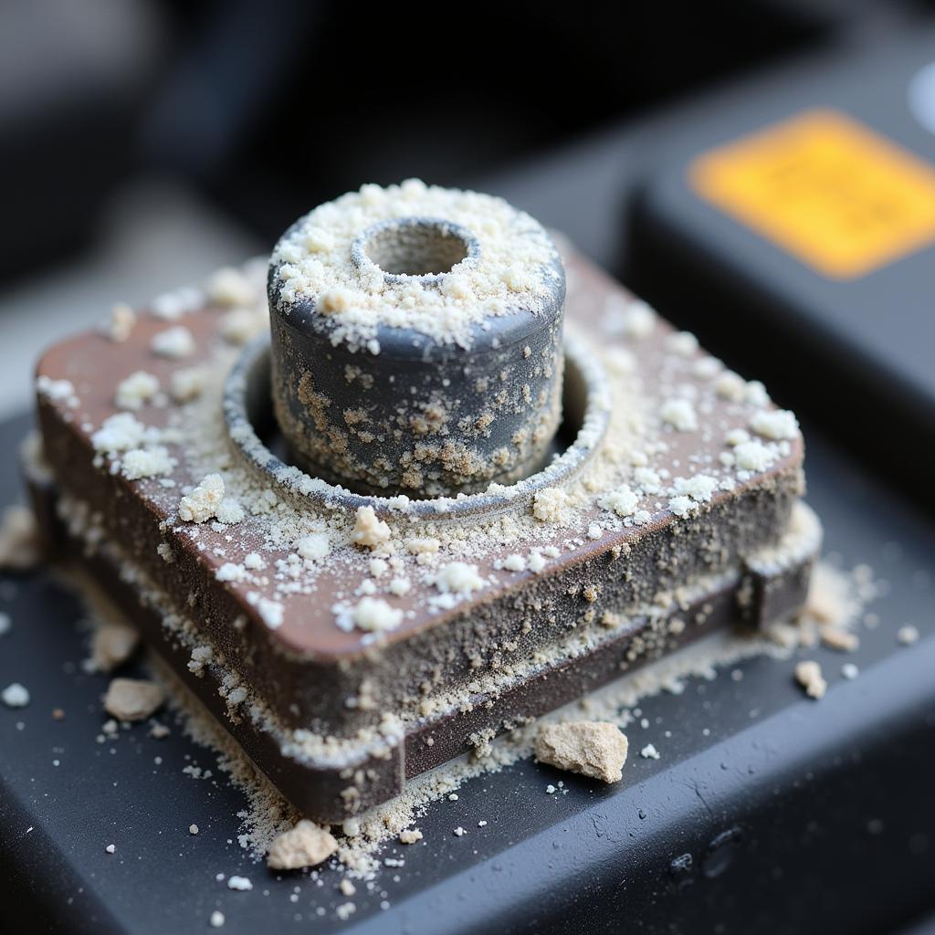 Corroded Car Battery Terminals