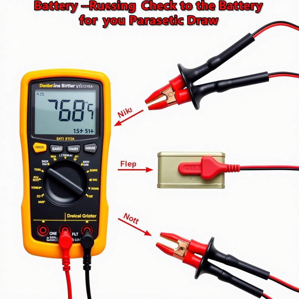 Using a Multimeter to Test for Car Battery Drain