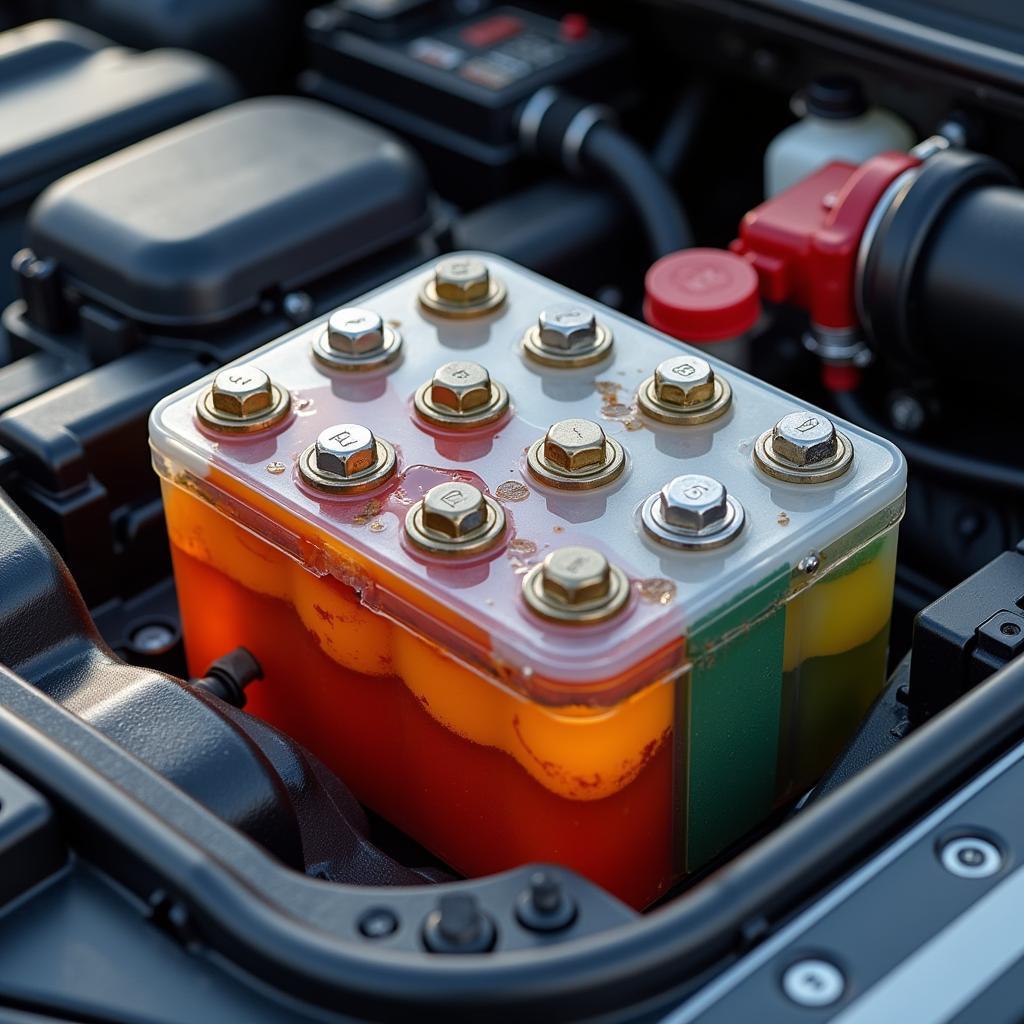 Car Battery Electrolyte Solution