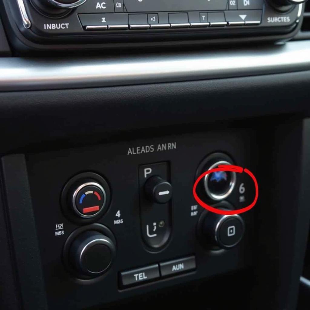 Locating the Auxiliary Input in a Car