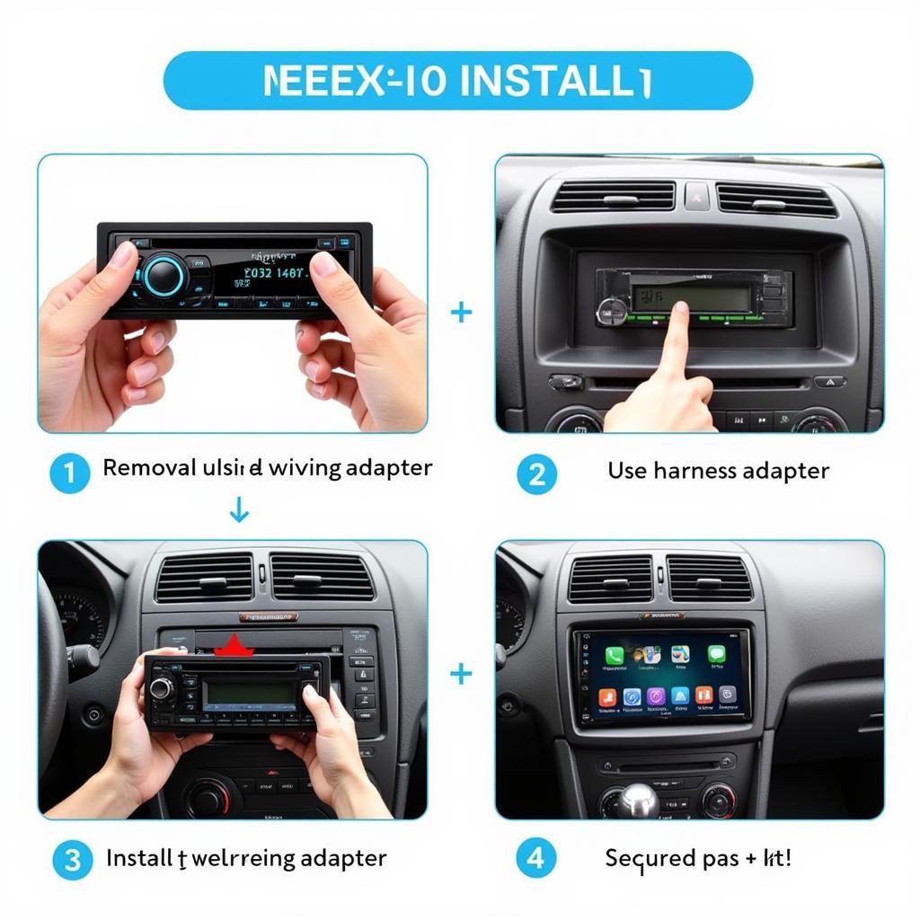 Car Radio Installation Process