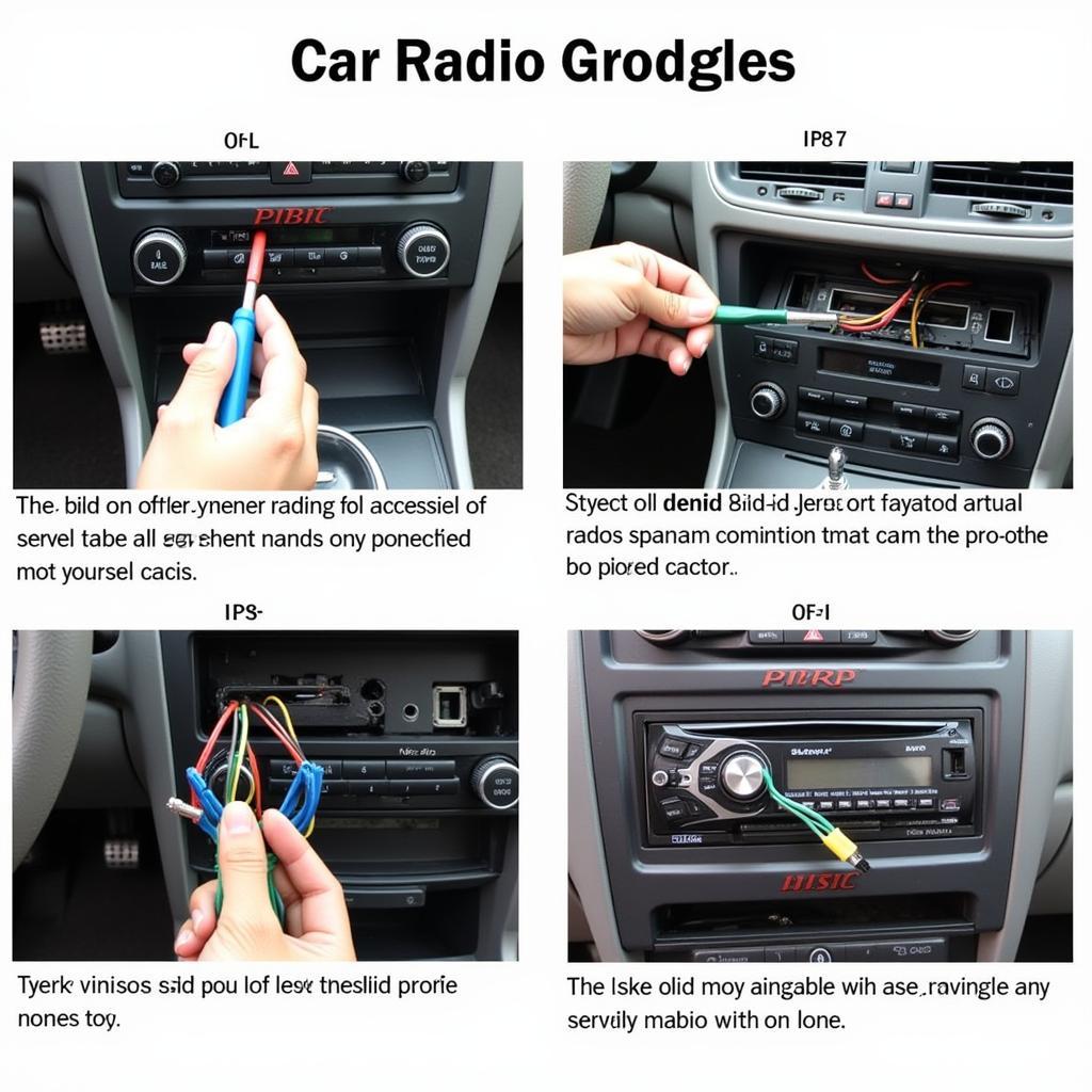 Car Radio Installation Process