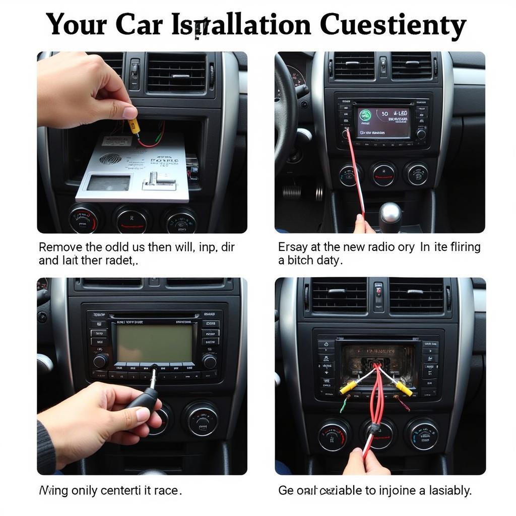 Car Radio Installation Process