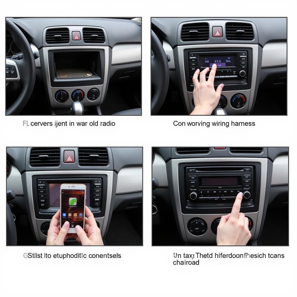 Car Radio Installation Process