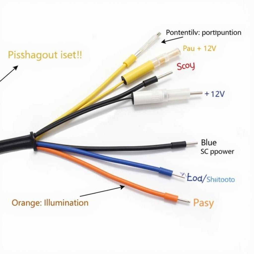 Standard Car Radio ISO Wiring Colours