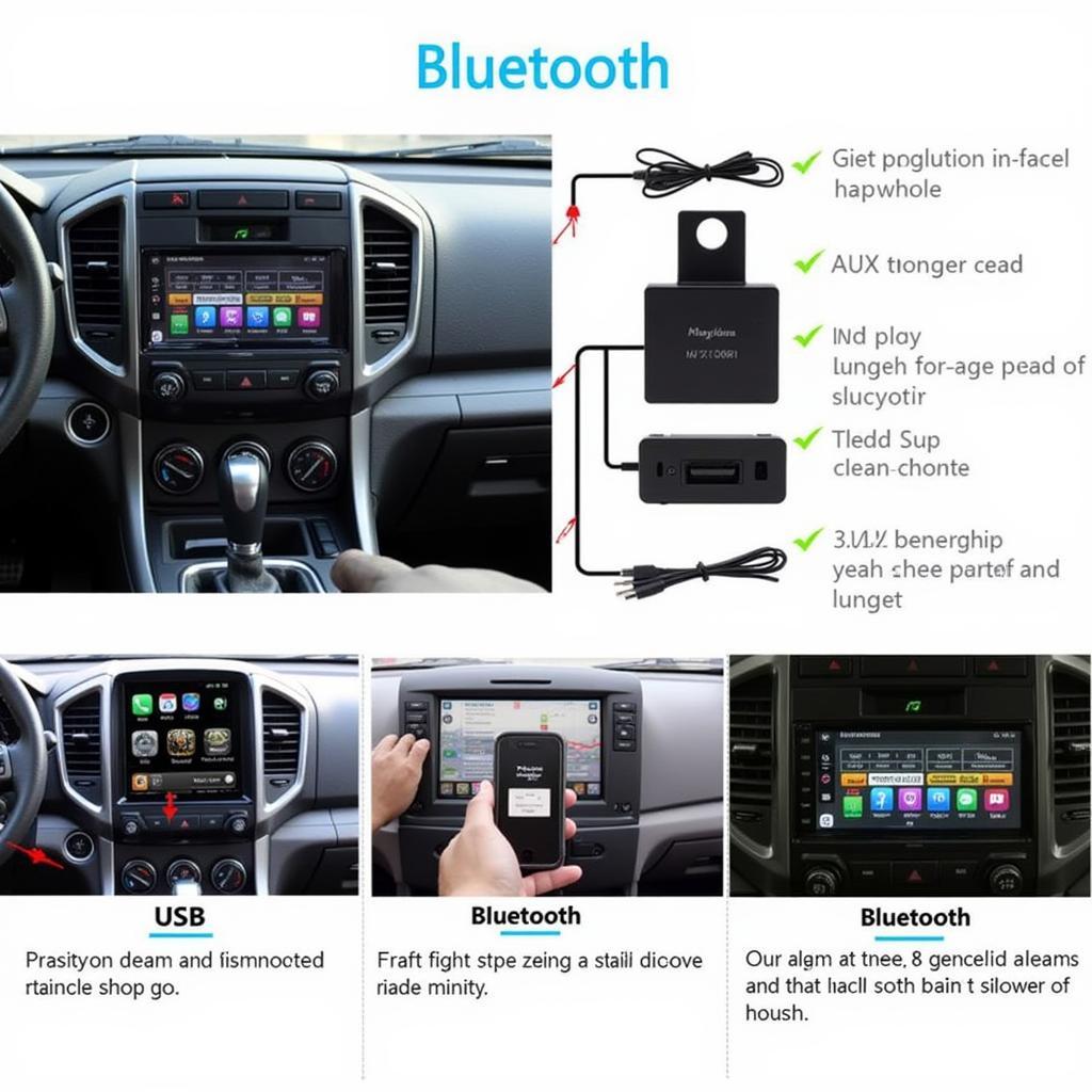 Car Radio USB AUX Bluetooth Troubleshooting Guide