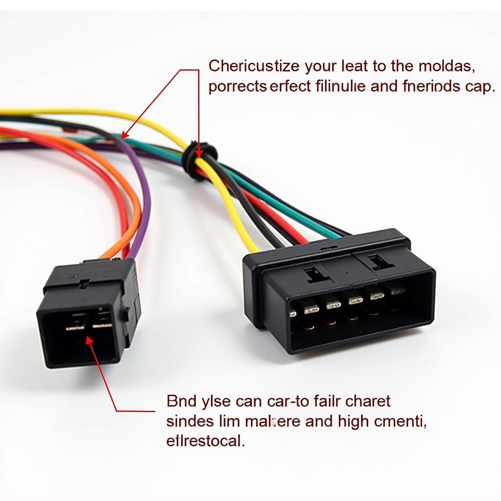 Car Radio Wiring Harness