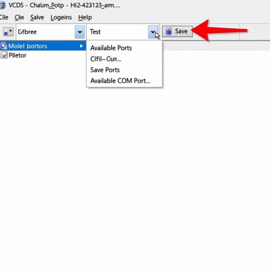 Changing VCDS COM Port in Software