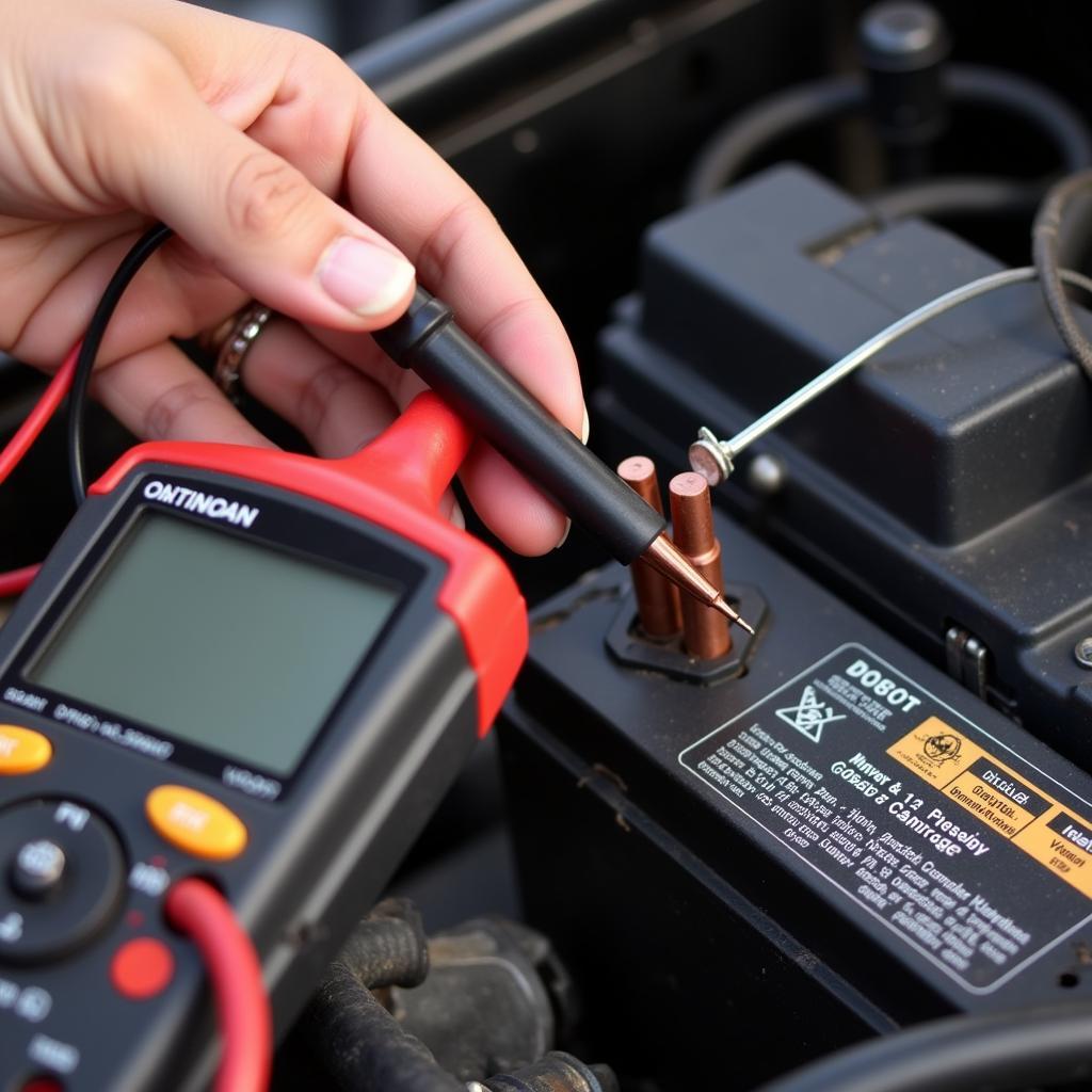 Checking Car Battery Health