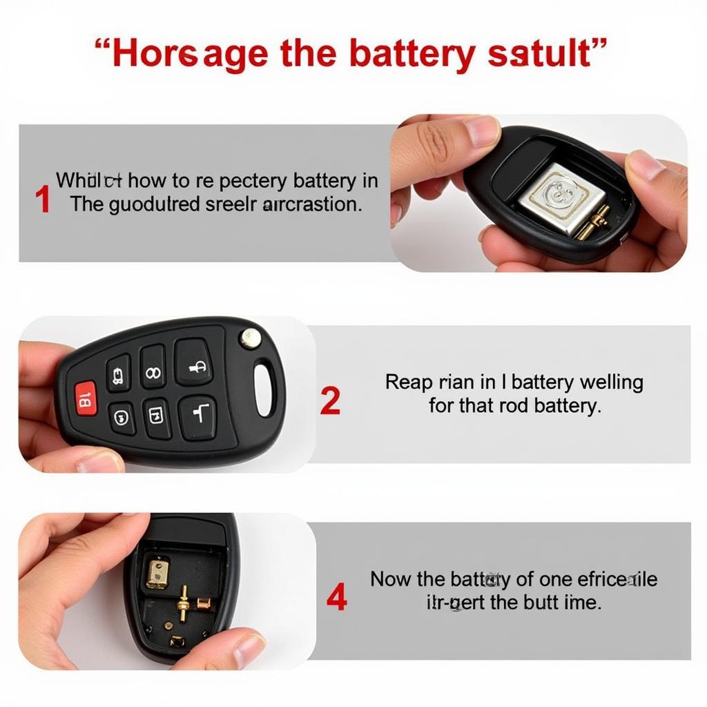 Replacing Chrysler 300 Key Fob Battery