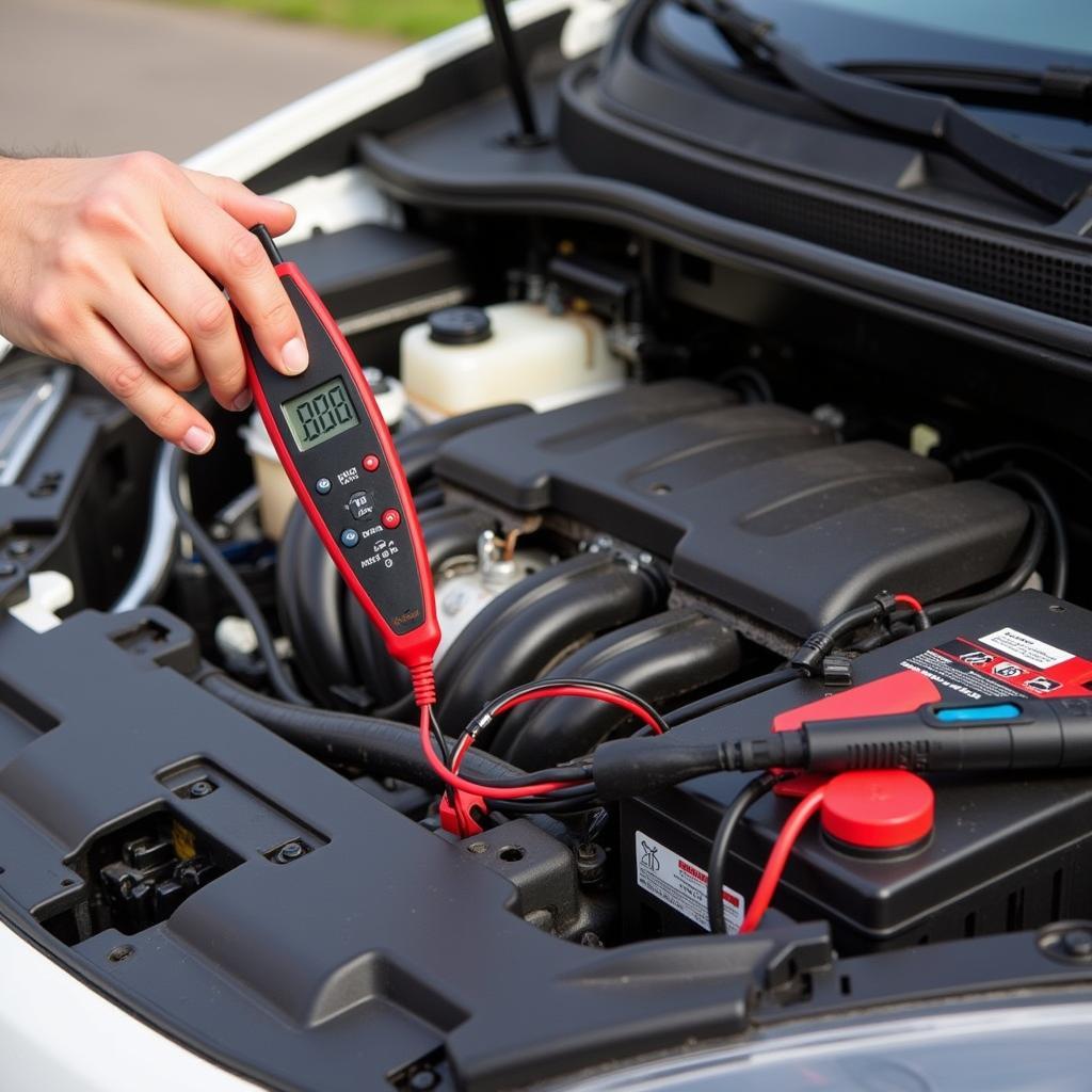 Connecting Multimeter to Car Battery