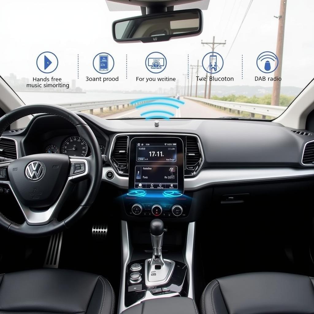 DAB Bluetooth Car Radio Features