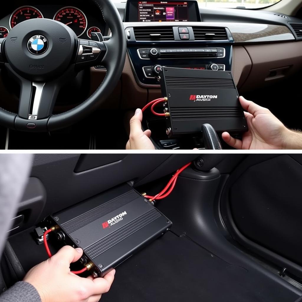 Installing a Dayton Audio Amplifier in a BMW