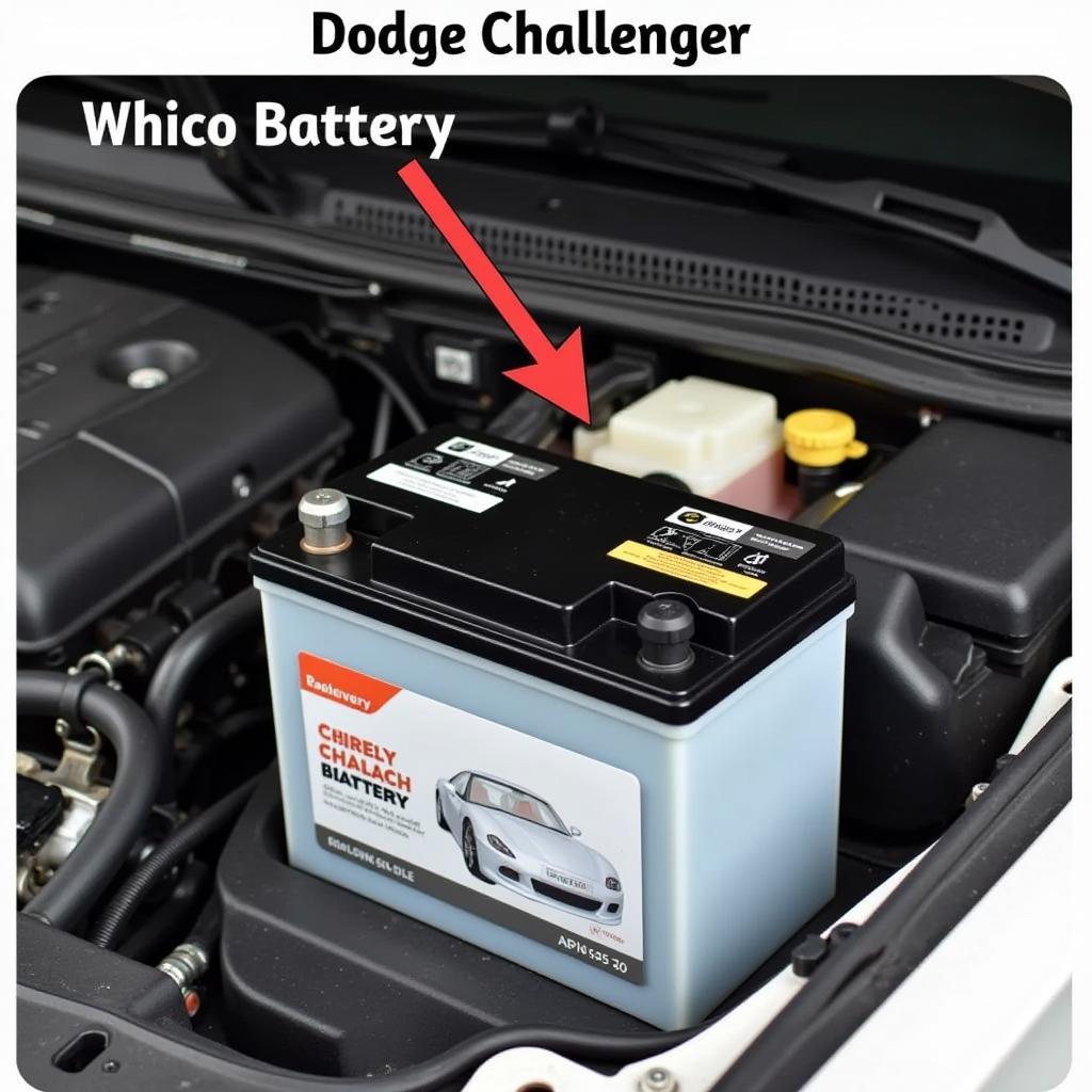 Dodge Challenger Battery Location