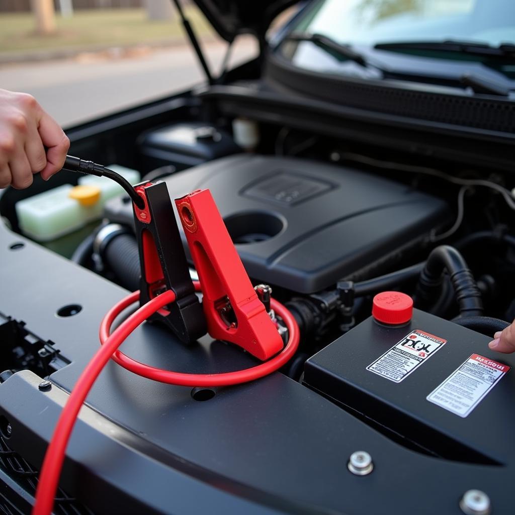 Dodge Journey Jump Start with Dead Battery