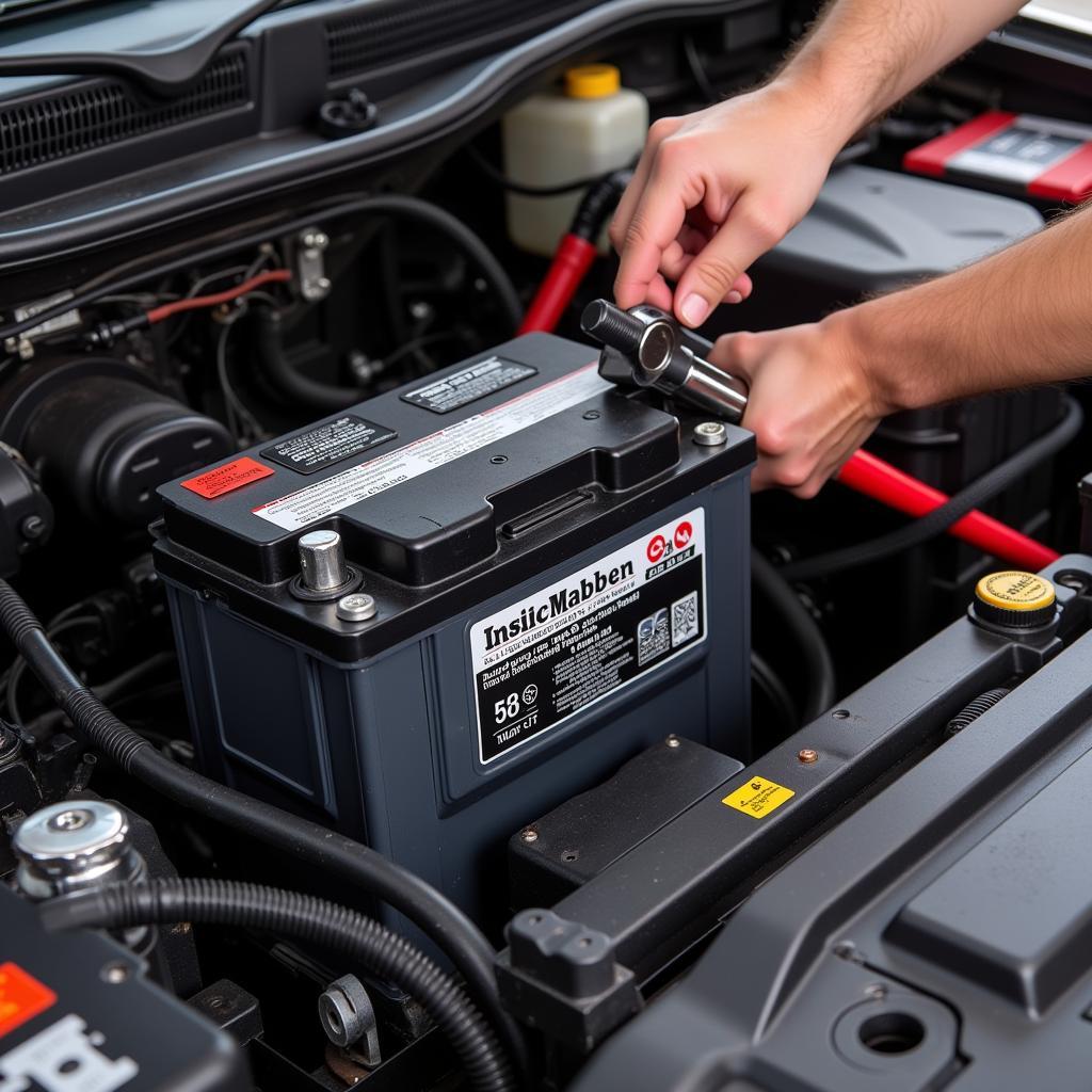 Dodge Ram New Battery Installation