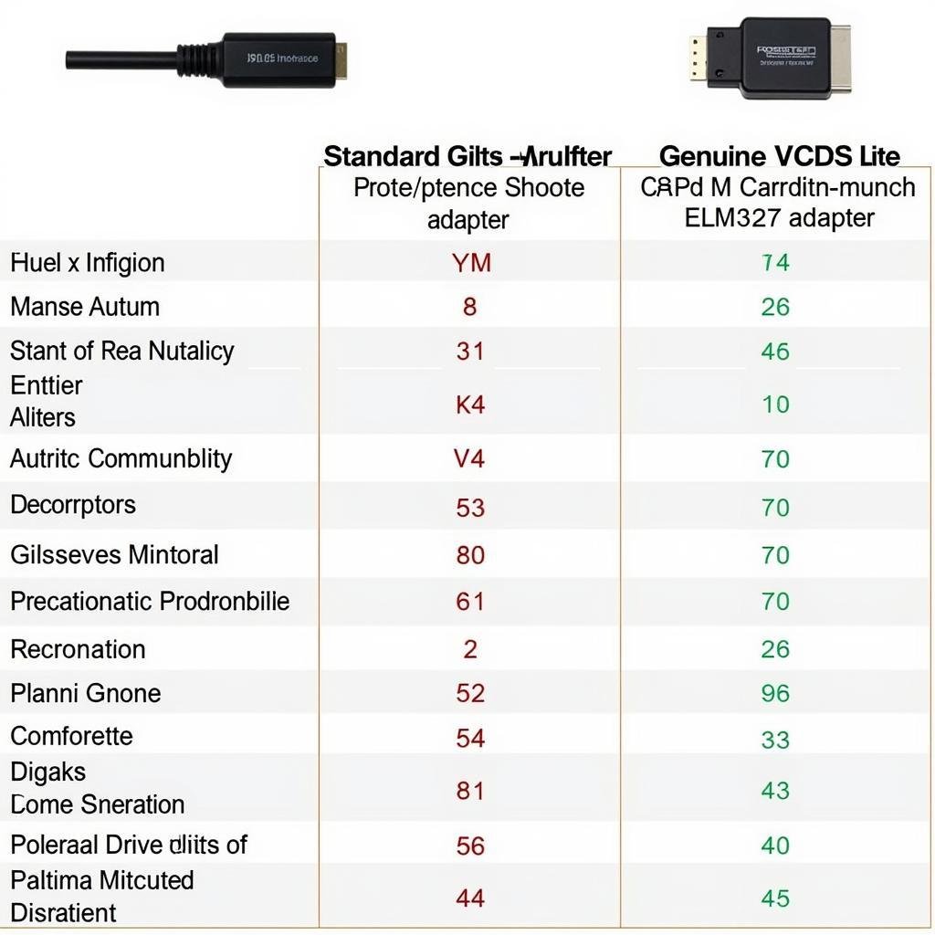 ELM327 vs Ross-Tech Interface Comparison Table