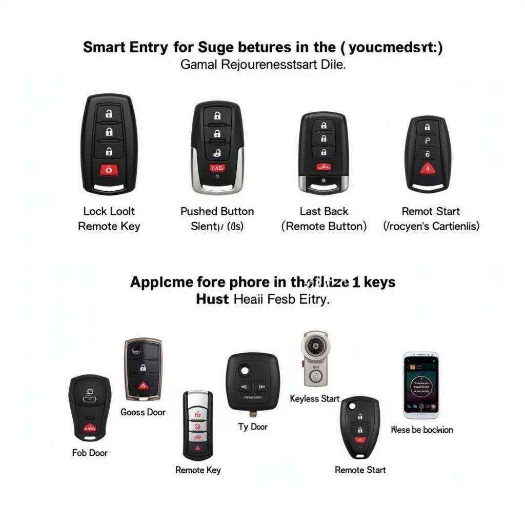 Different Types of Fob Keys and Their Functions