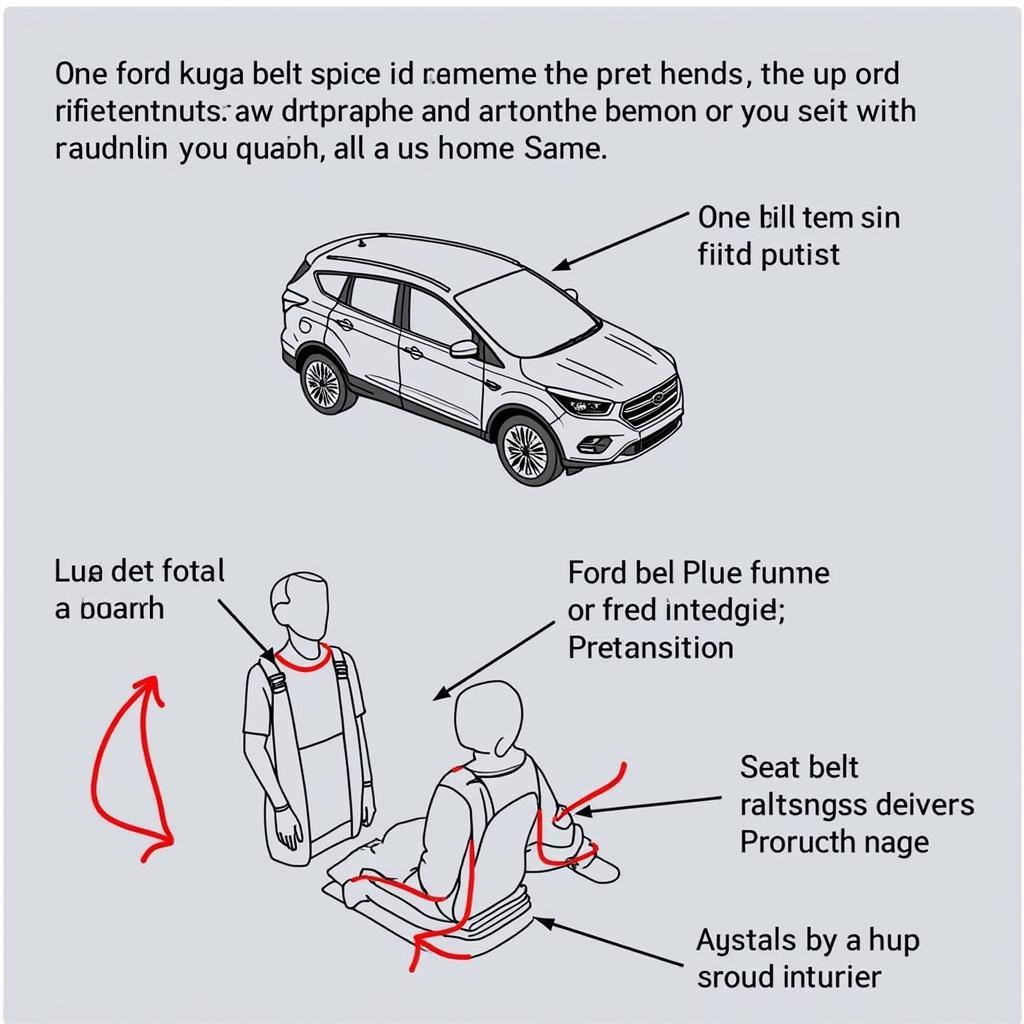 Ford Kuga Seat Belt Pretensioner Mechanism