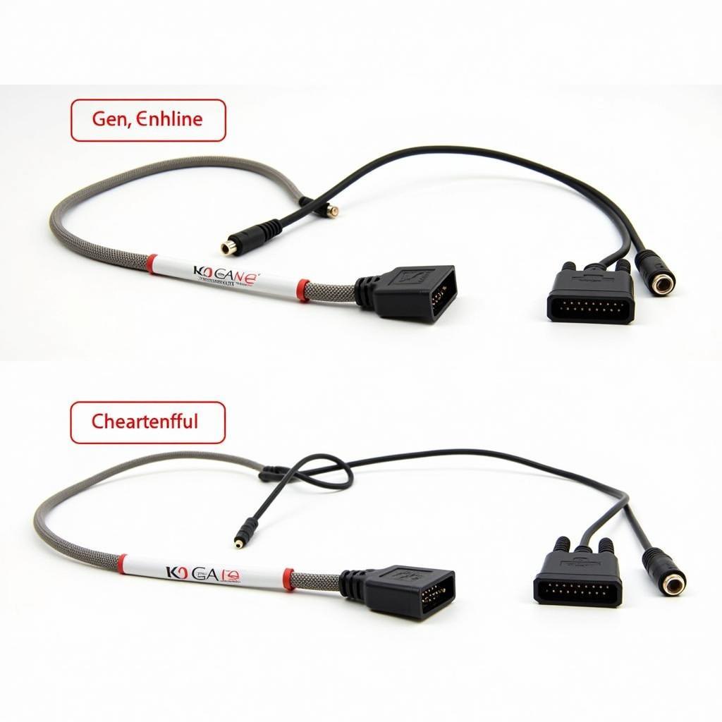 Genuine vs. Counterfeit VCDS K+DCAN Cable