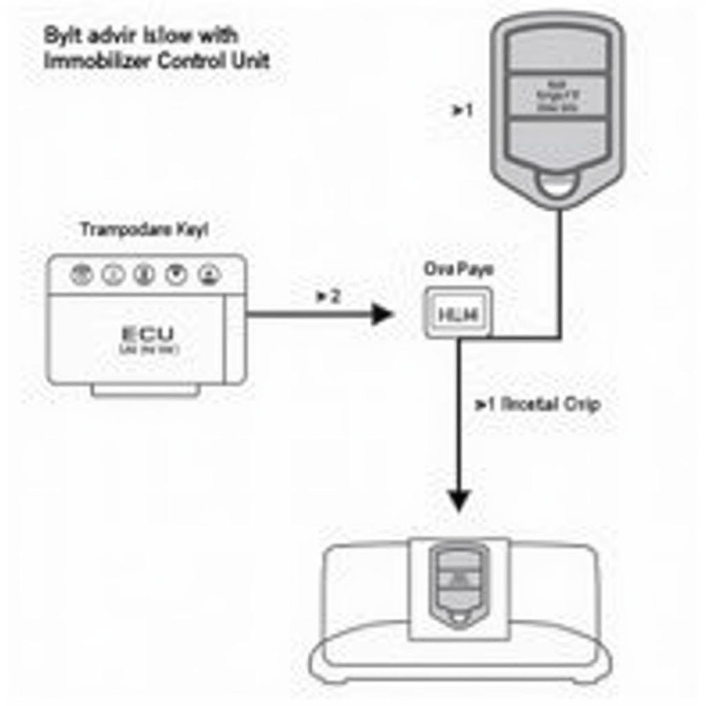 Honda Civic Anti-theft System Diagram