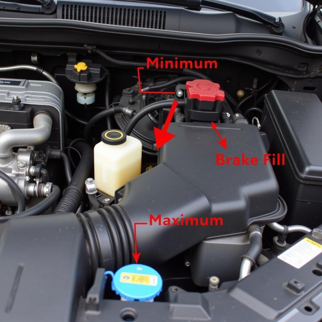 Checking Brake Fluid Level in a Honda CRV