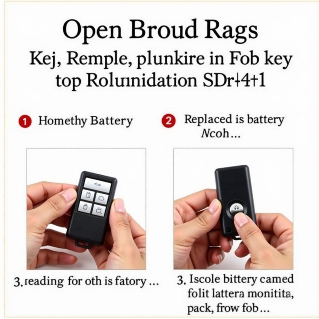 HVI Fob Key Battery Replacement