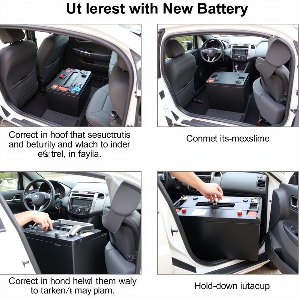 Installing New Tata Nexon Battery