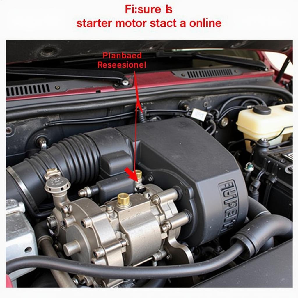 Jeep Starter Motor Location