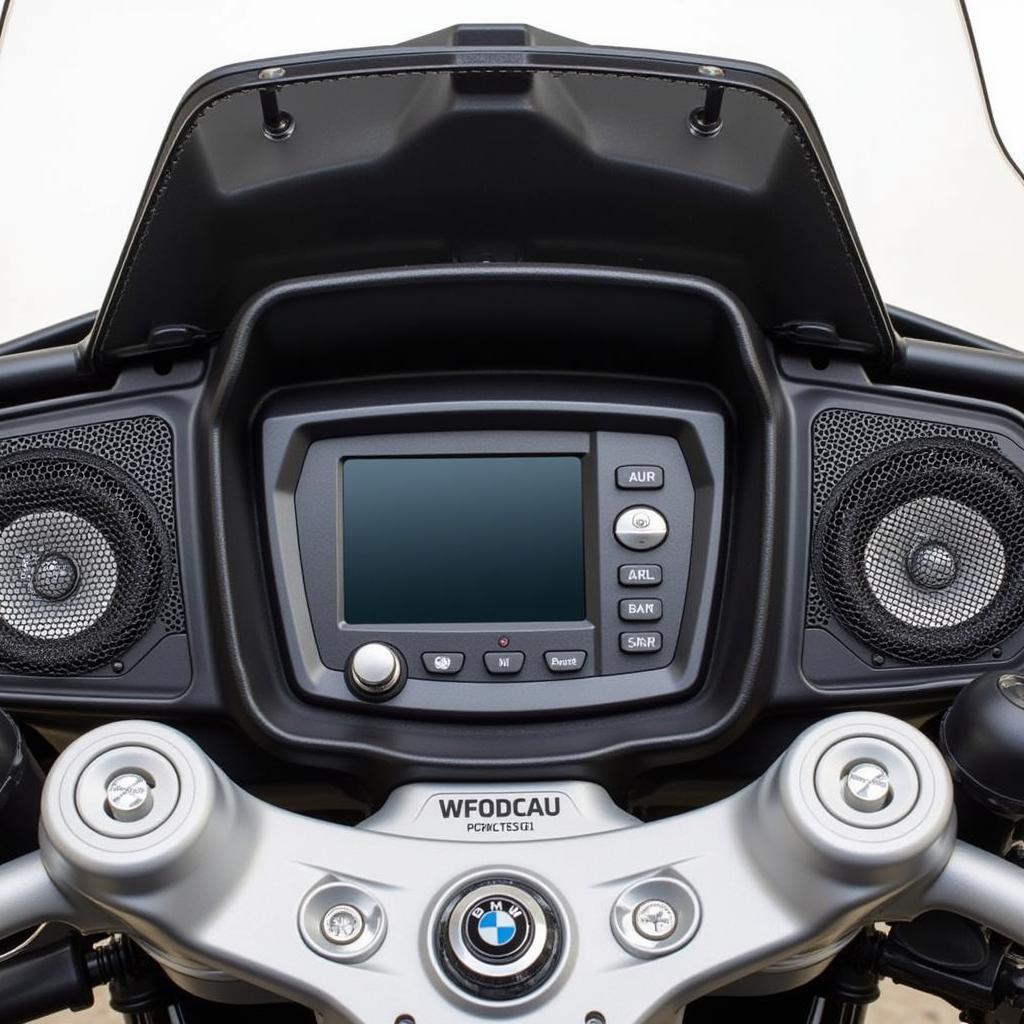 BMW K1600B Factory Audio System