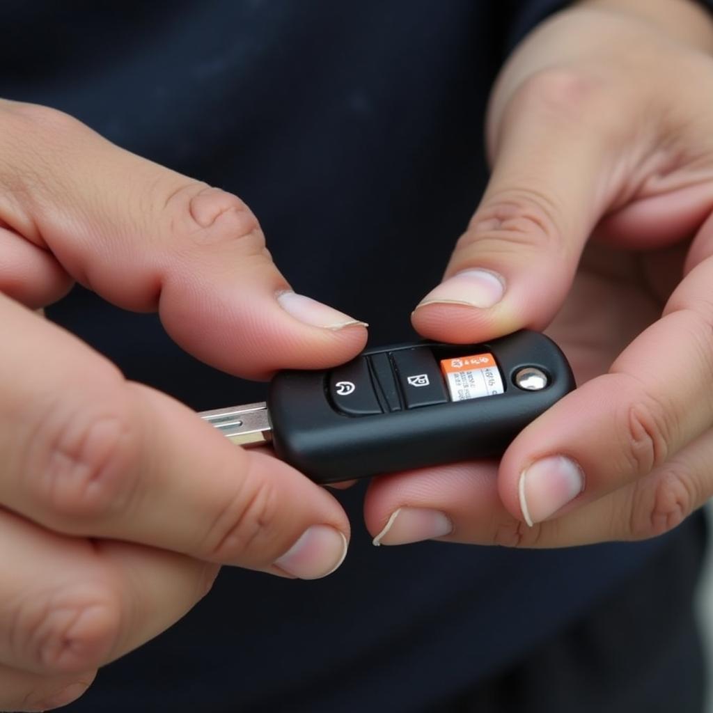 Replacing a Key Fob Battery