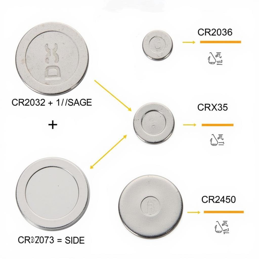 Different Types of Key Fob Batteries