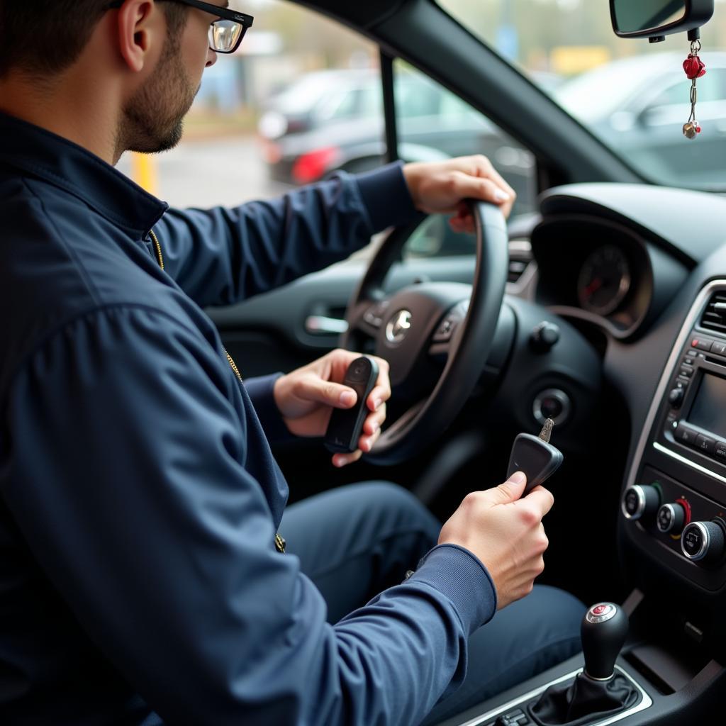 Key Fob Programming at a Dealership