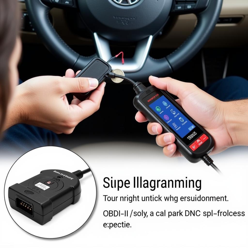 Key Fob Programming with Diagnostic Tool